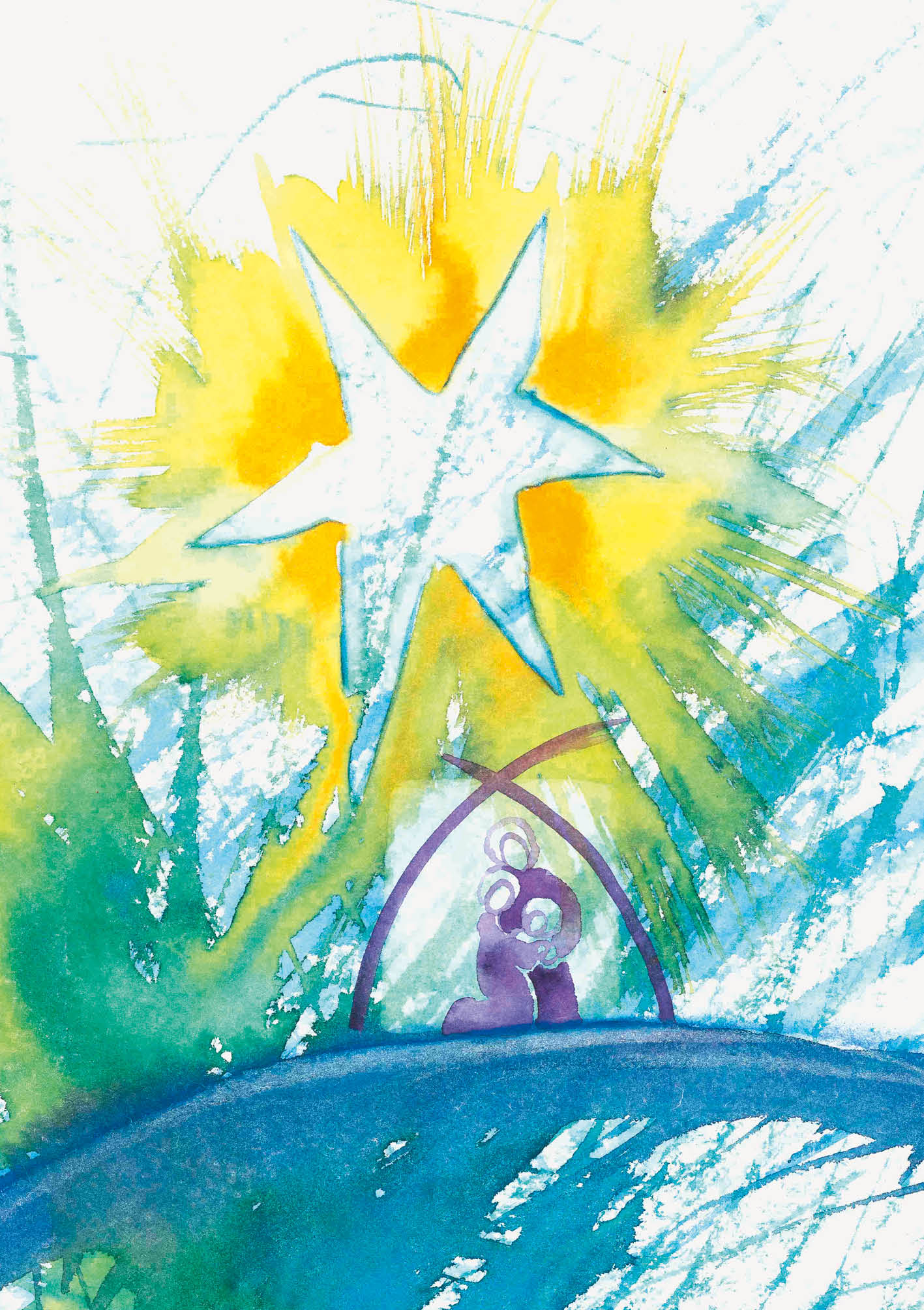 Klappkarte - Hoffnung für die Welt