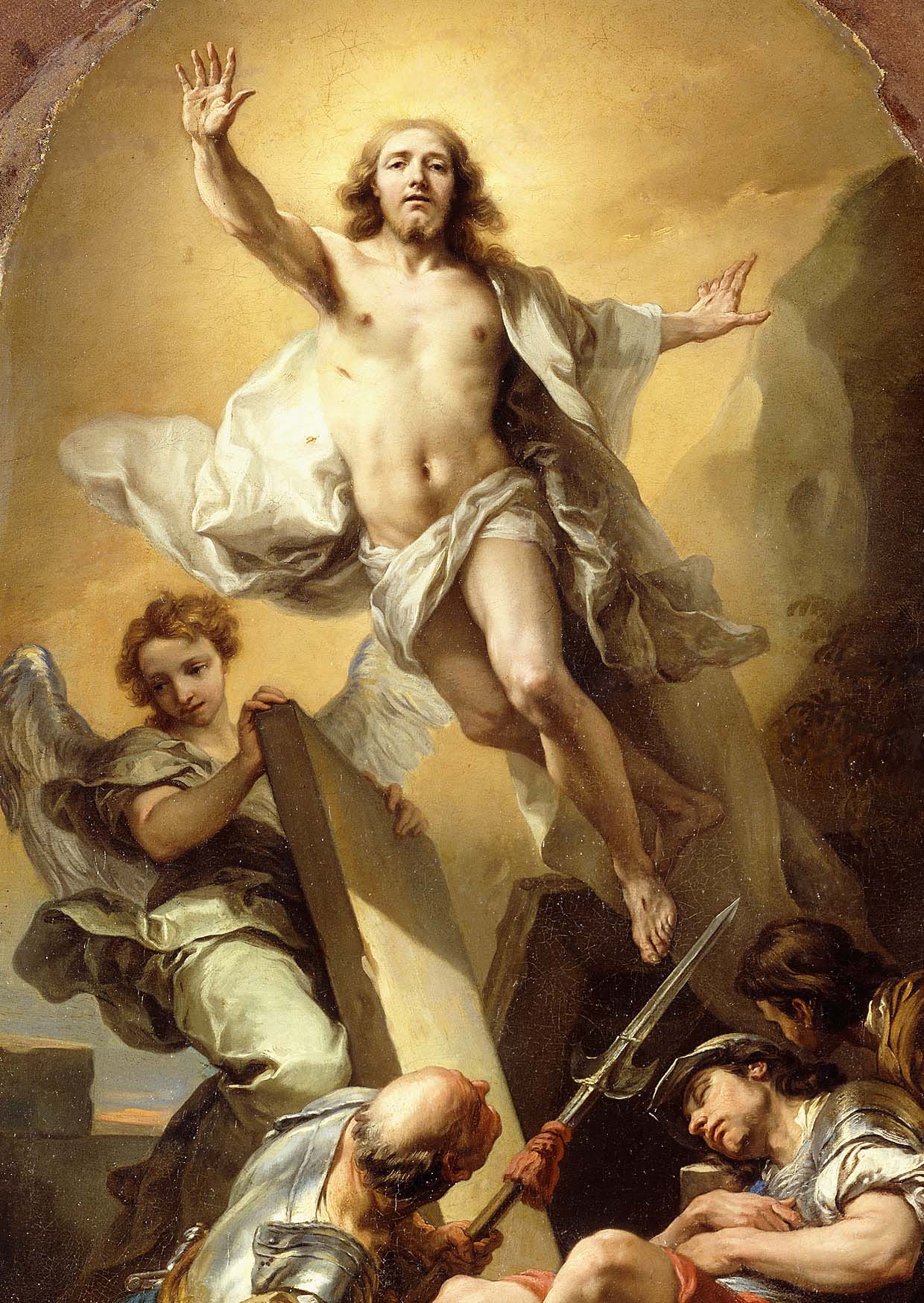 Kunst-Postkarte - Die Auferstehung