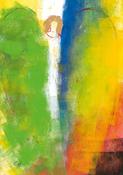 Klappkarte - Engel, der dein Leben erfüllt