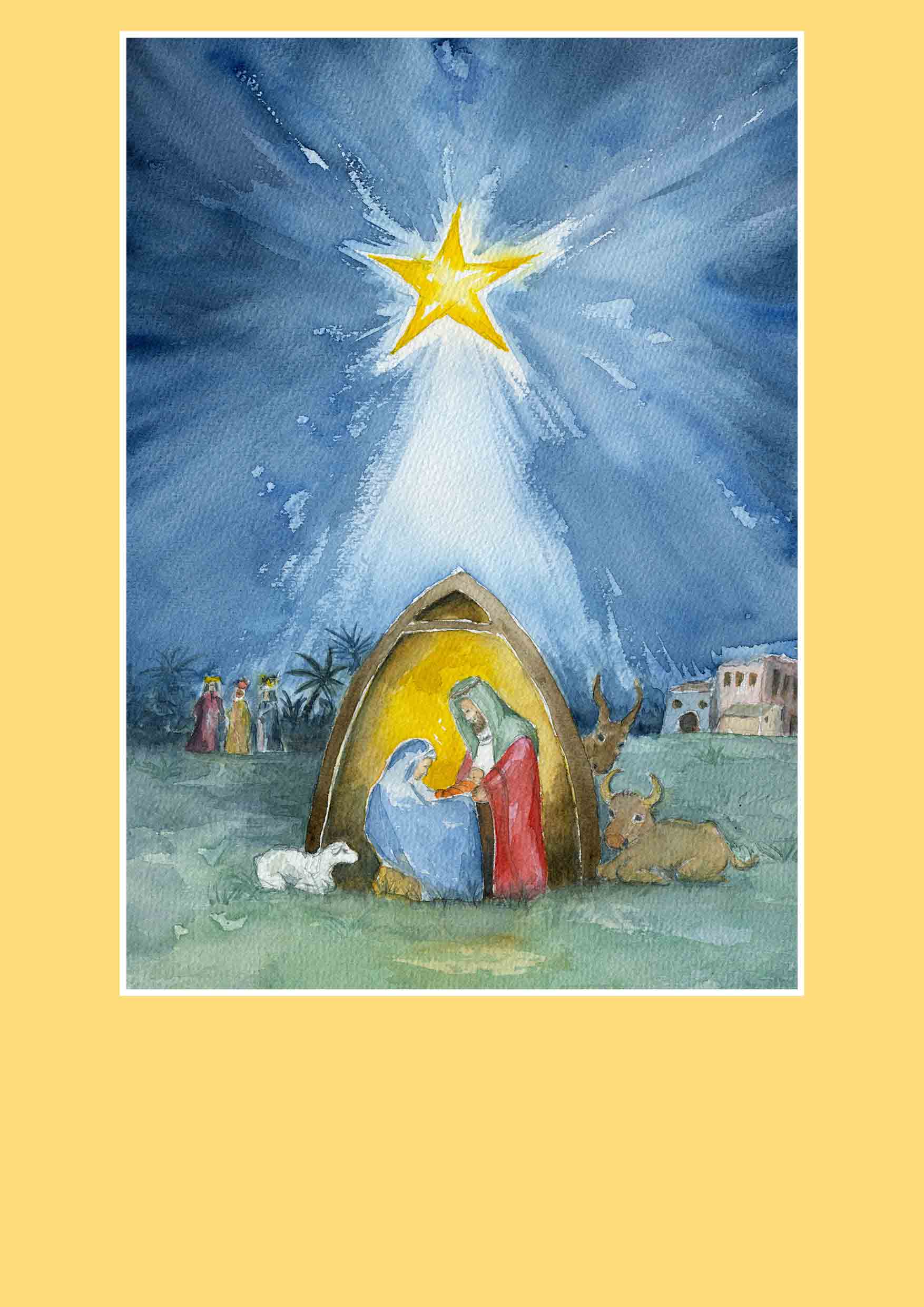 Pfarrbriefmantel - Weihnachtsfriede