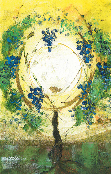 Bildchen - Brot und Weinstock