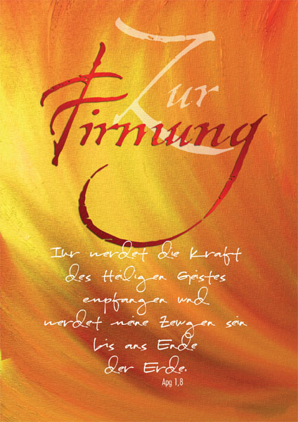 Klappkarte - Ihr werdet meine Zeugen sein