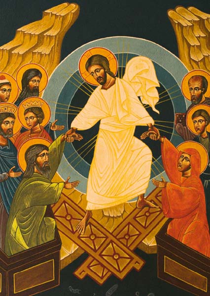 Klappkarte - Auferstehung Christi