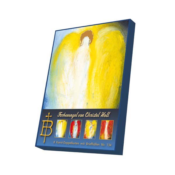 Kartenbox - Farbenengel von Christel Holl