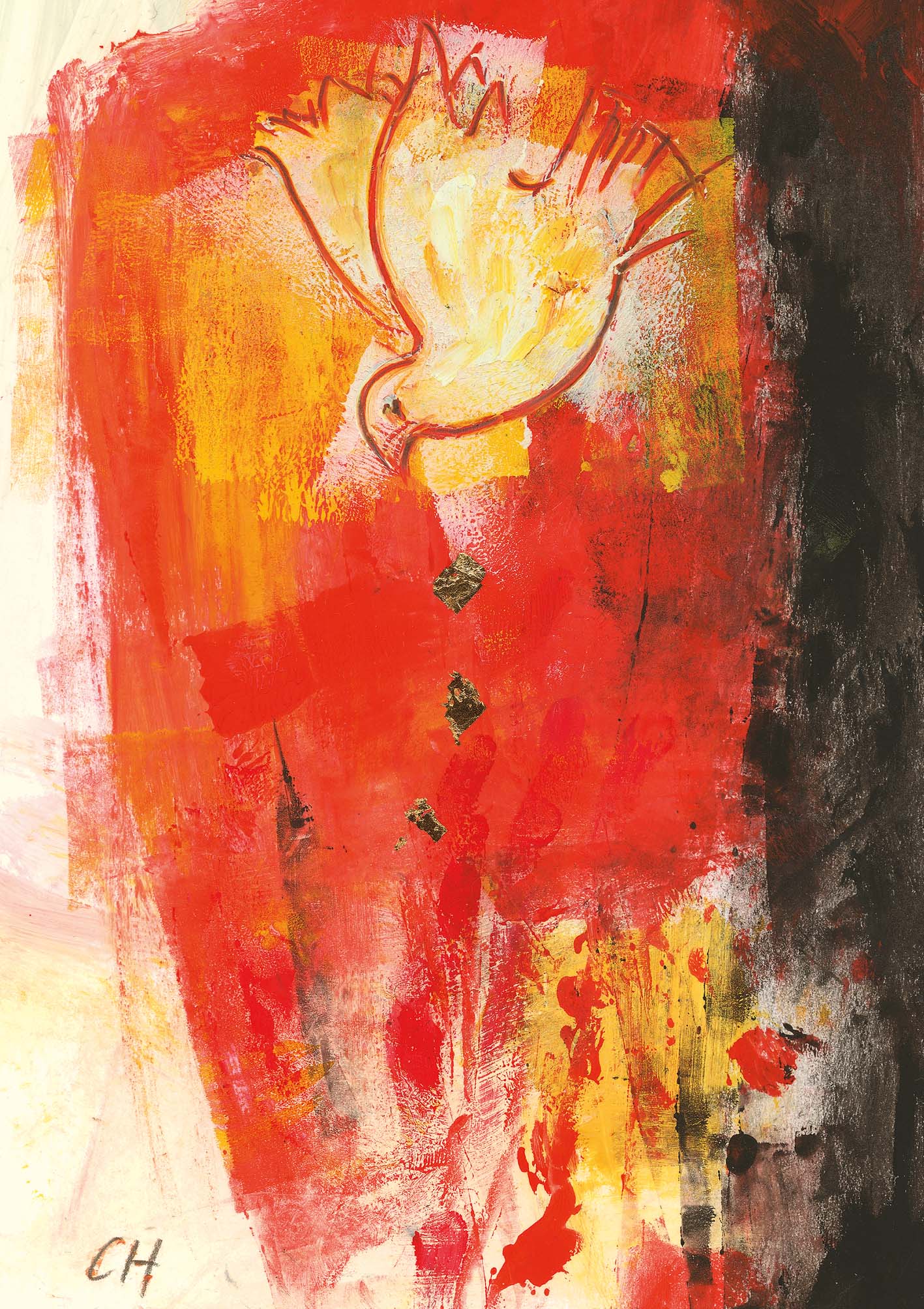 Klappkarte - Der Geist wird dich leiten