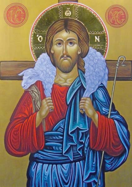 Klappkarte - Der gute Hirte