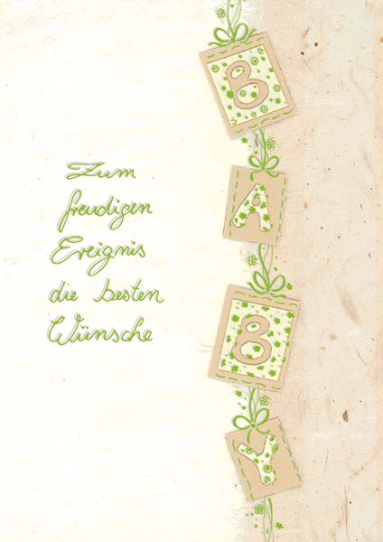 Klappkarte - Geschenk des Himmels