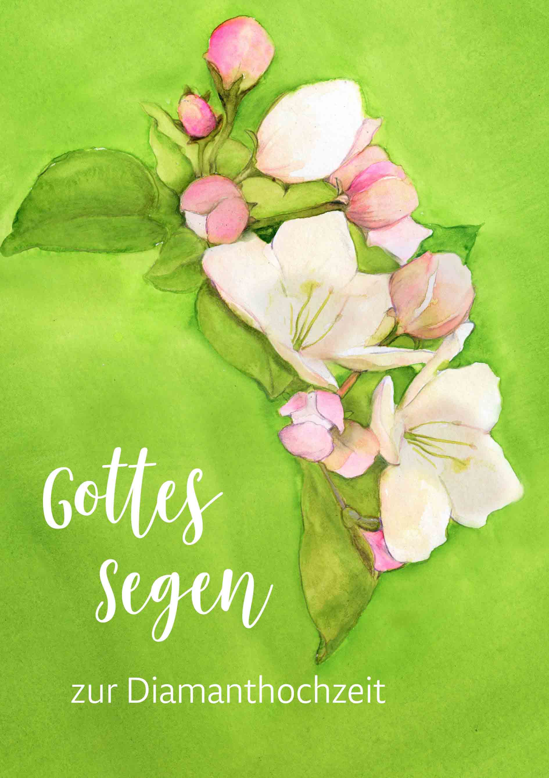 Kunst-Klappkarte - Von Gott begleitet