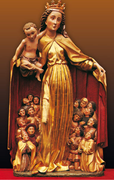 Bildchen - Markdorfer Schutzmantelmadonna