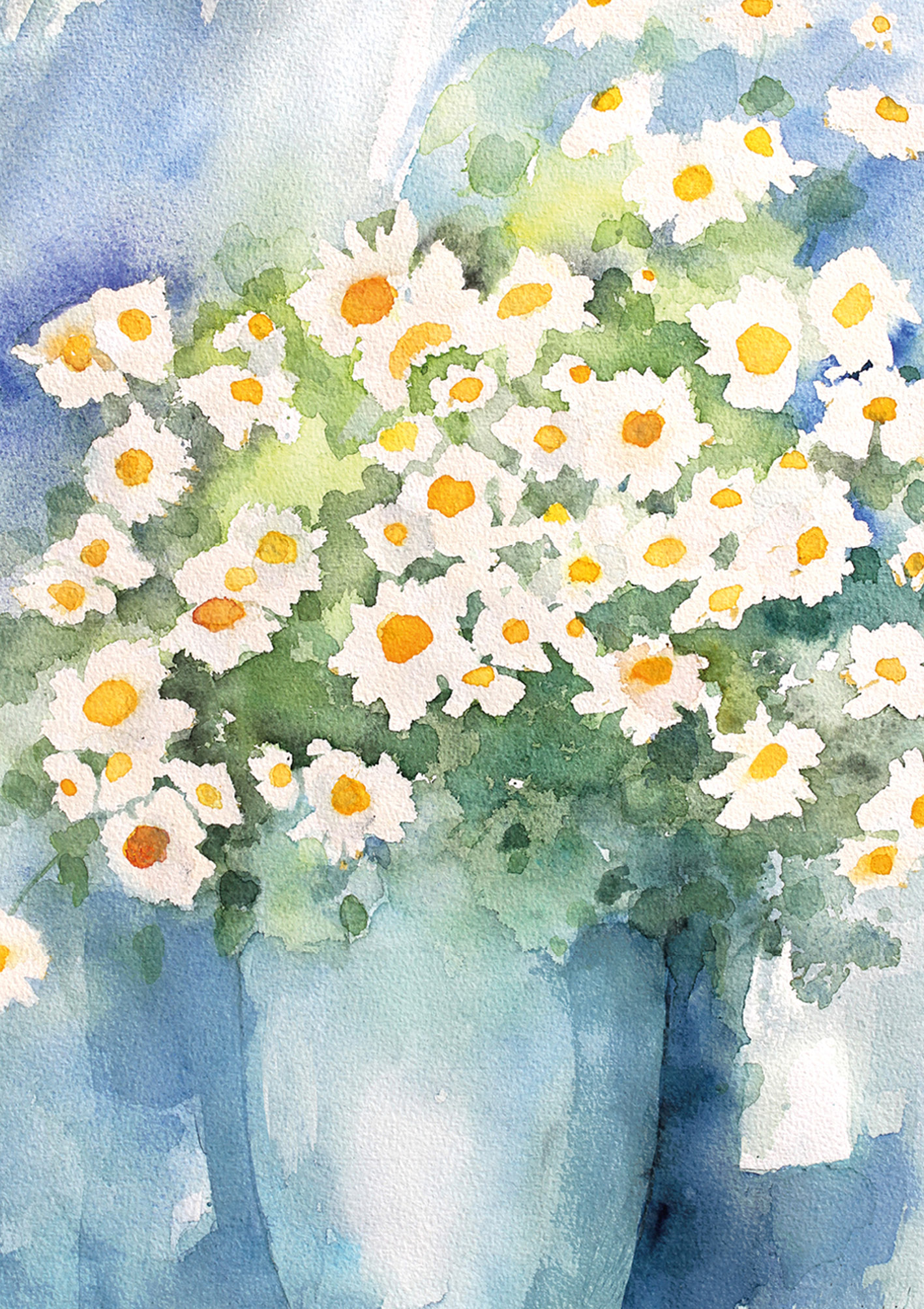 Klappkarte - Freude in Gottes Garten