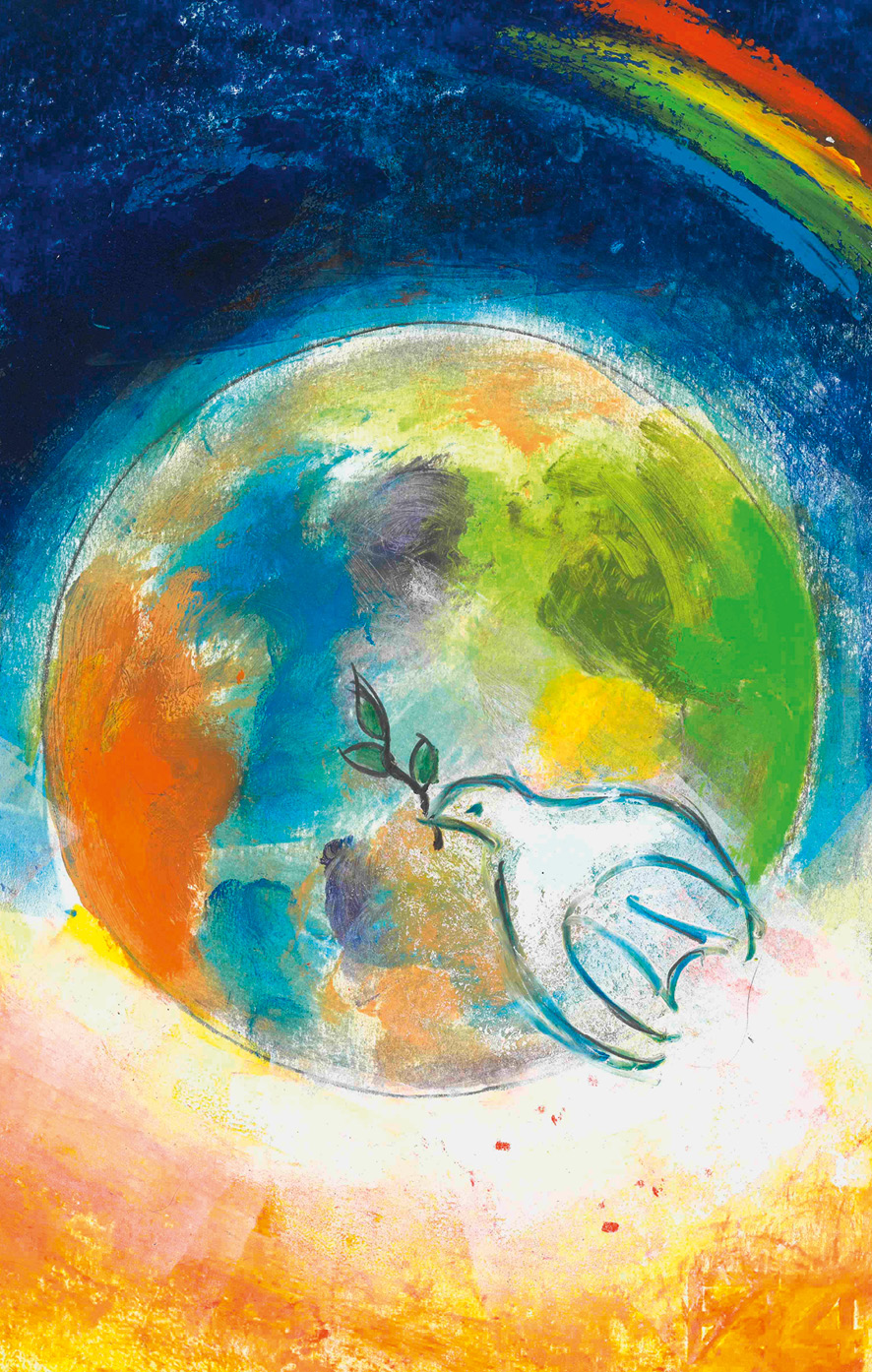 Bildchen - Friede für die Welt