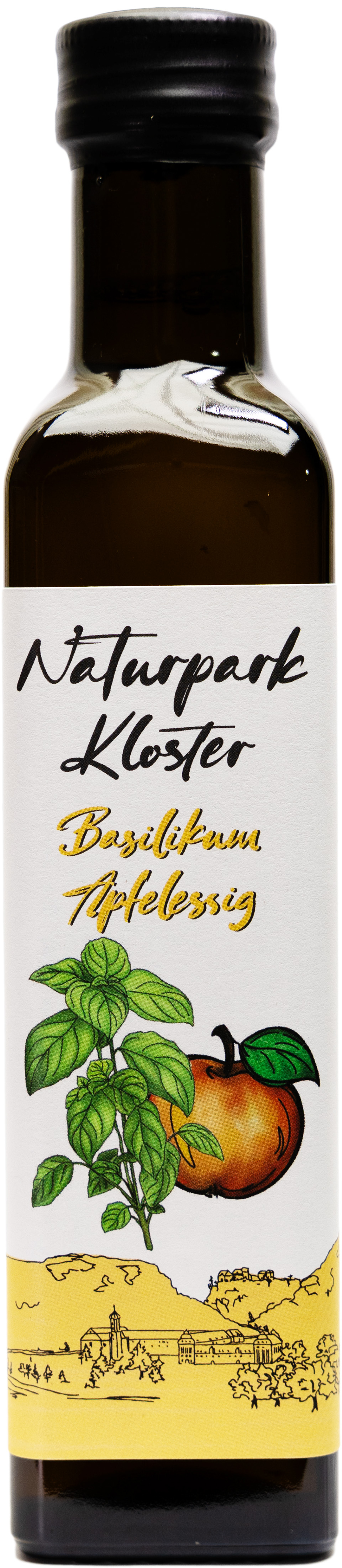 Essig: Basilikum-Apfelessig