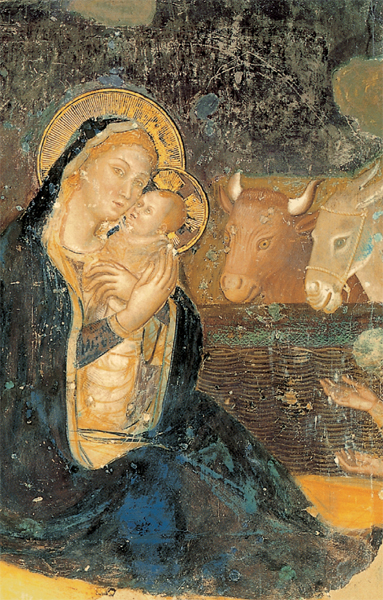 Bildchen - Geburt Christi