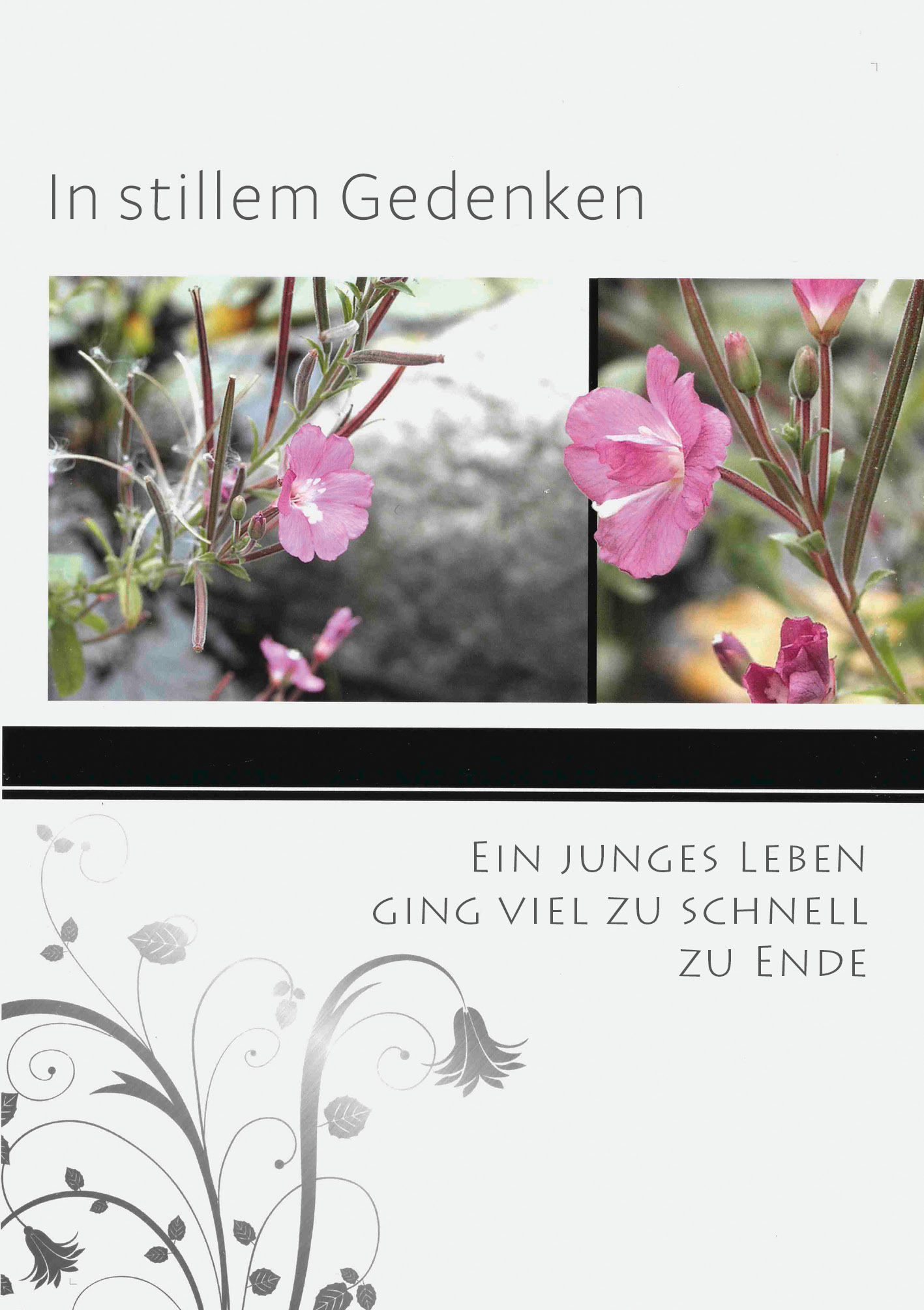 Kunst-Klappkarte - Hoffnung und Trost