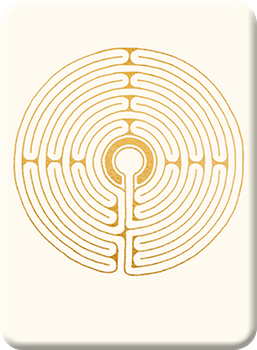 Deko-Magnet - Wege nach innen