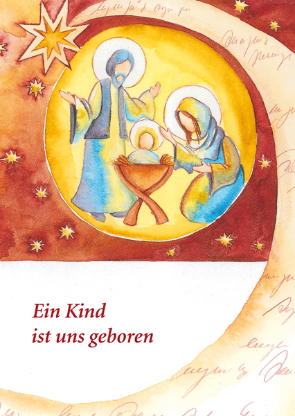 Bildchen - Ein Kind ist uns geboren
