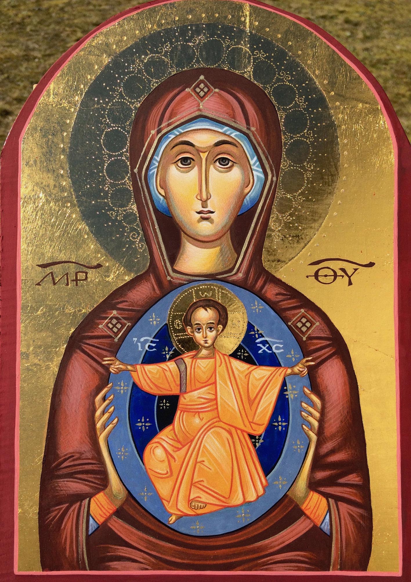 Klappkarte - Christus lebt in uns