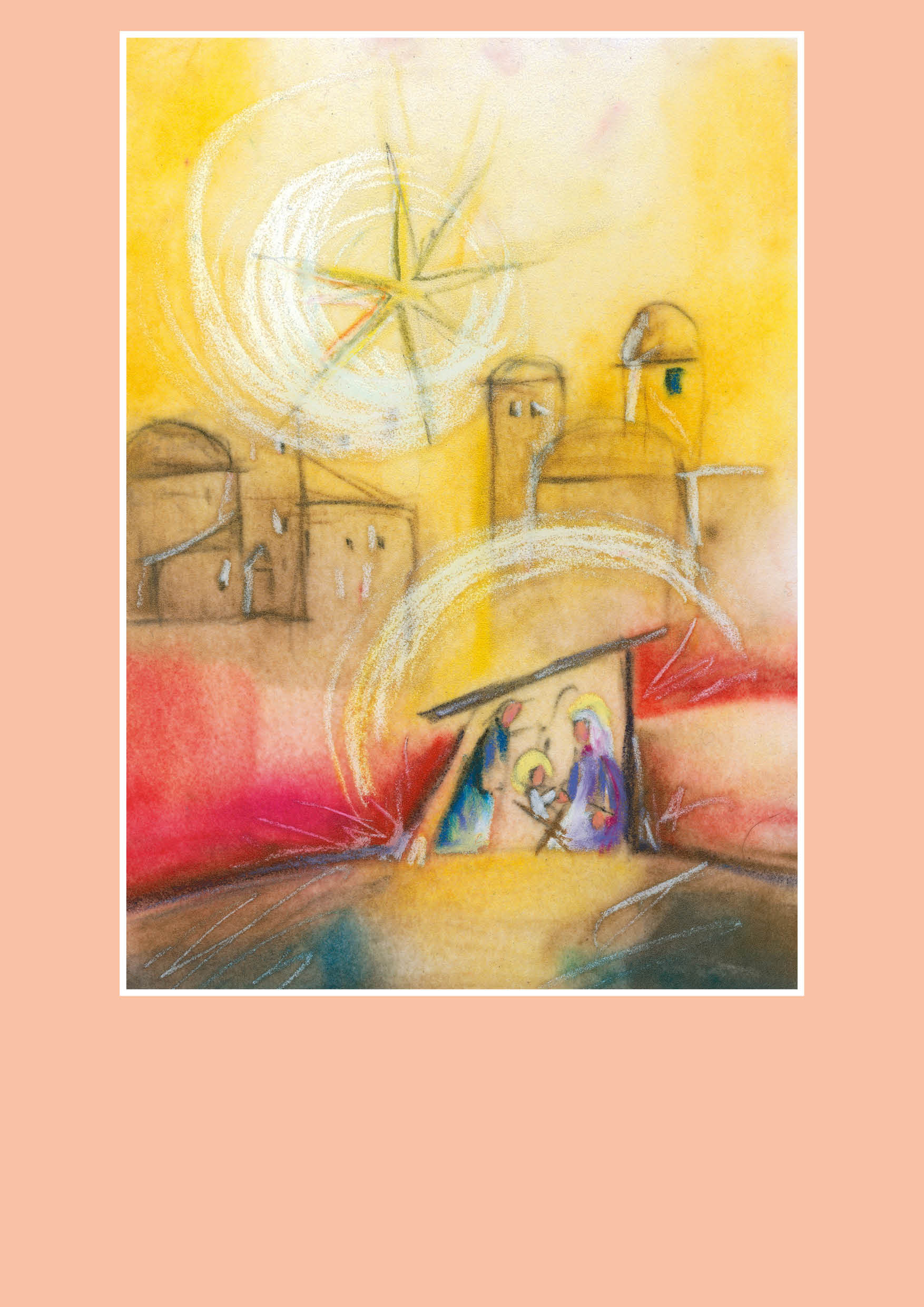 Pfarrbriefmantel - Ein Licht über Betlehem