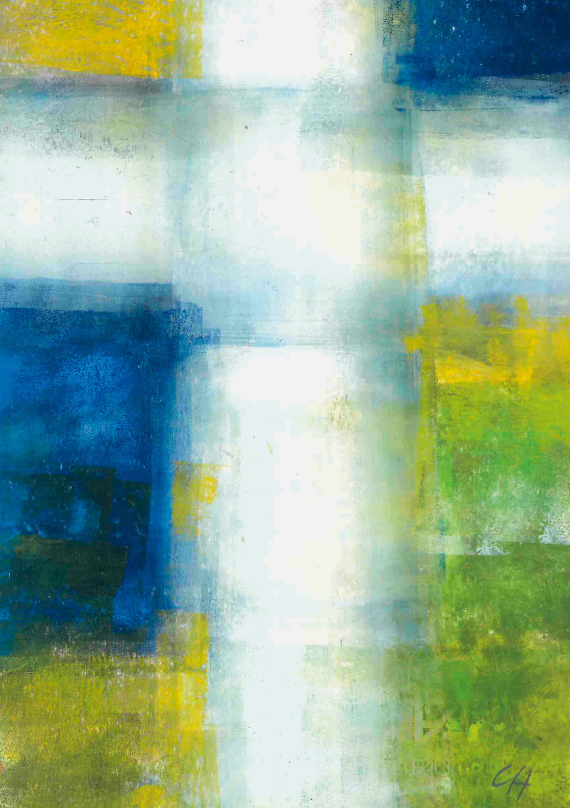 Kunst-Klappkarte - Segenswünsche