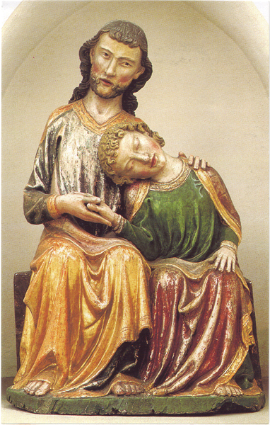 Bildchen - Christus und Johannes