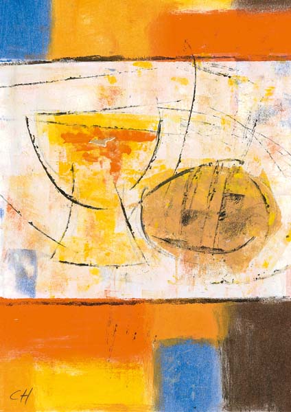 Klappkarte - Brot des Lebens - Kelch des Heils