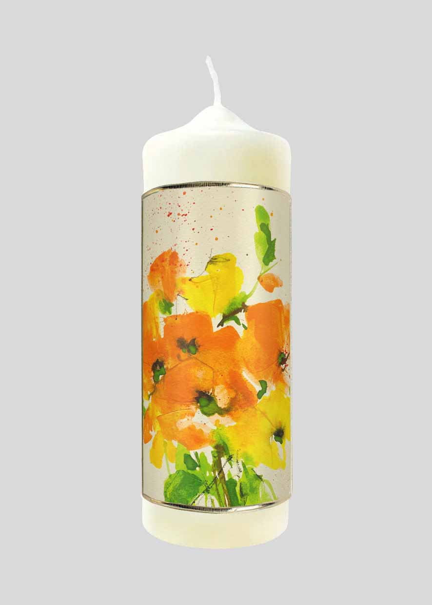 Kerze - Ein Traum von Strauß
