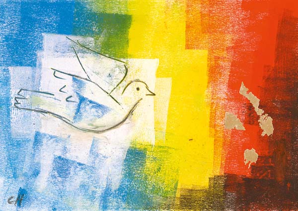 Klappkarte - Bei dir finde ich immer Zuflucht