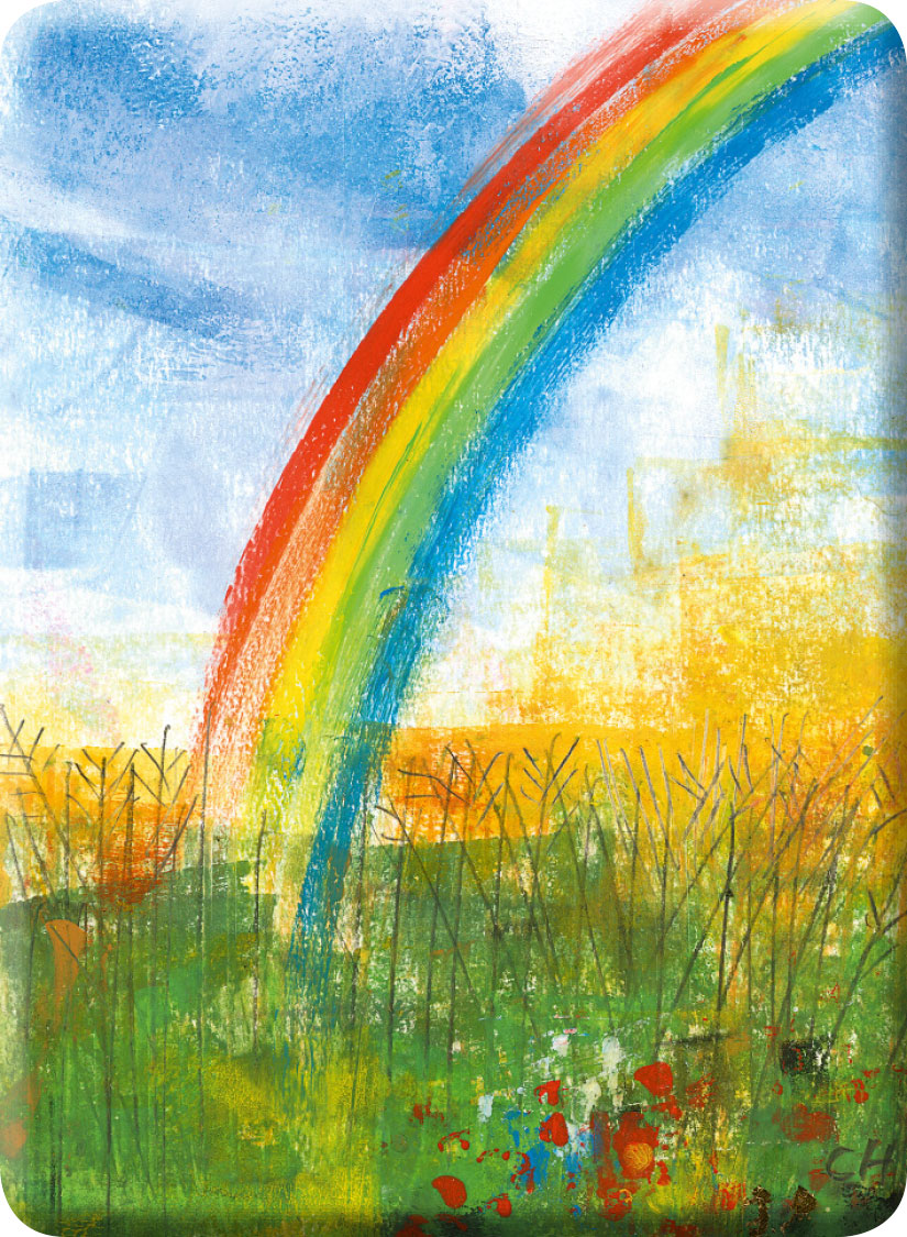 Deko-Magnet - Lebensbogen