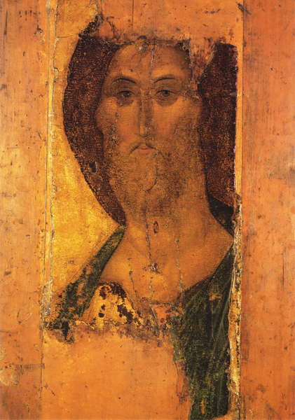 Kunst-Postkarte - Christusikone