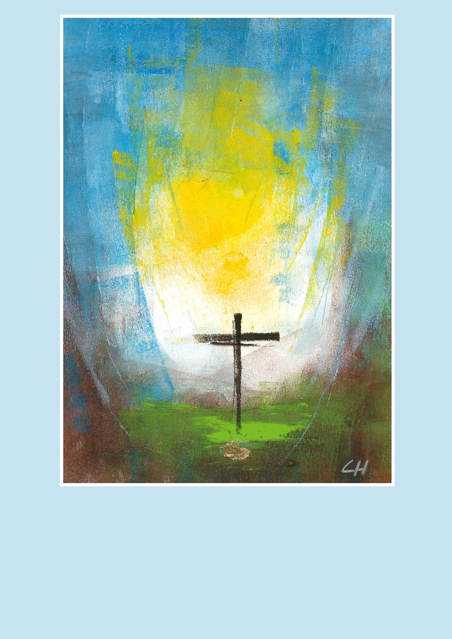 Pfarrbriefmantel - Am Horizont Trost