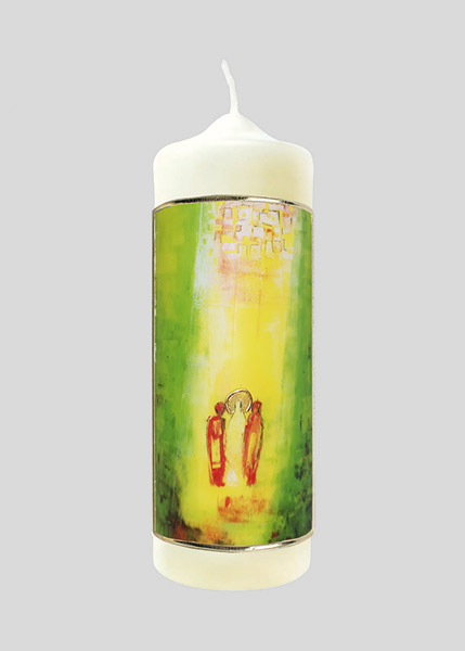 Kerze - Der Weg nach Emmaus