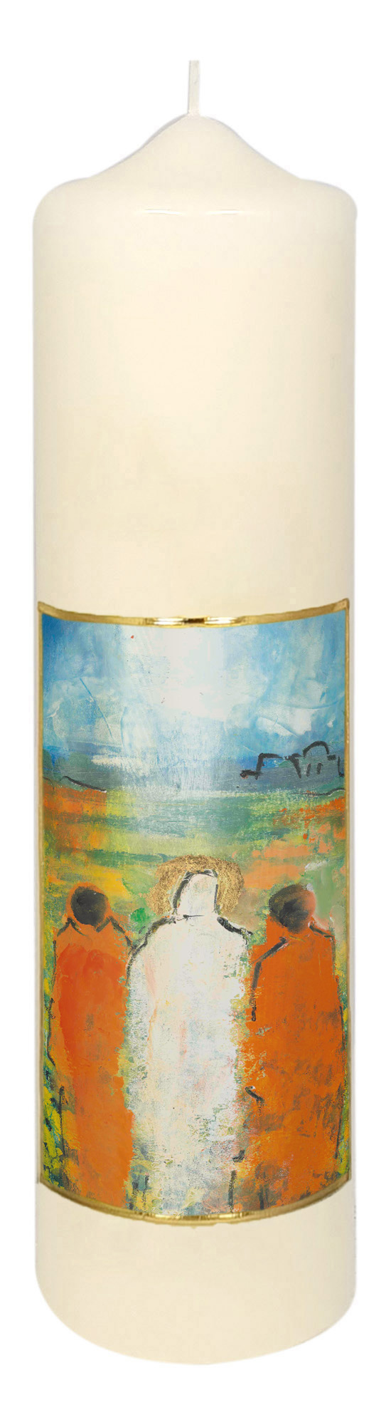 Tisch-/Altarkerze - Gemeinsam auf dem Weg