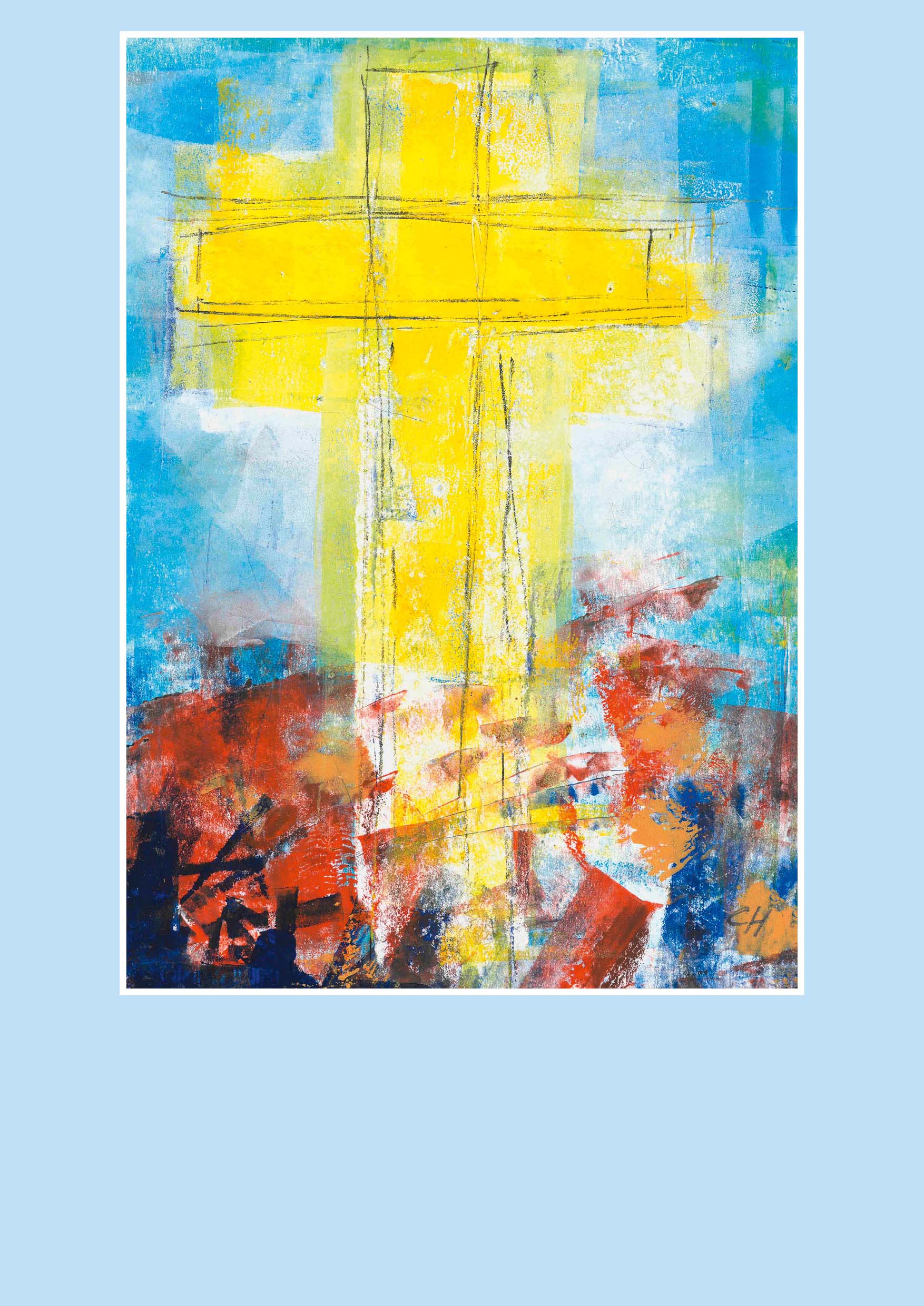 Pfarrbriefmantel - Das Kreuz im Licht der Auferstehung