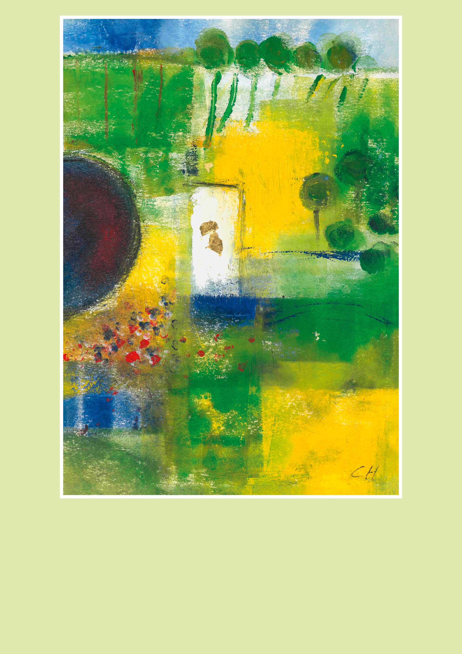 Pfarrbriefmantel - Das Grab ist leer - Halleluja