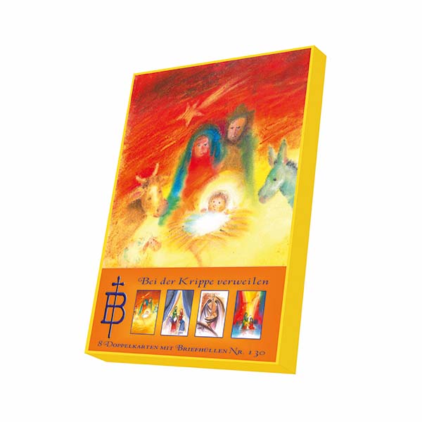 Kartenbox - Bei der Krippe verweilen