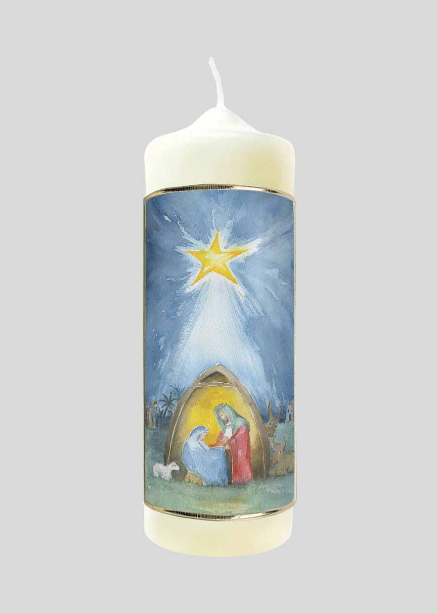 Kerze - Weihnachtsfriede