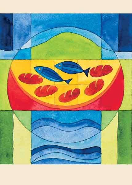 Bildchen - Brot und Fische