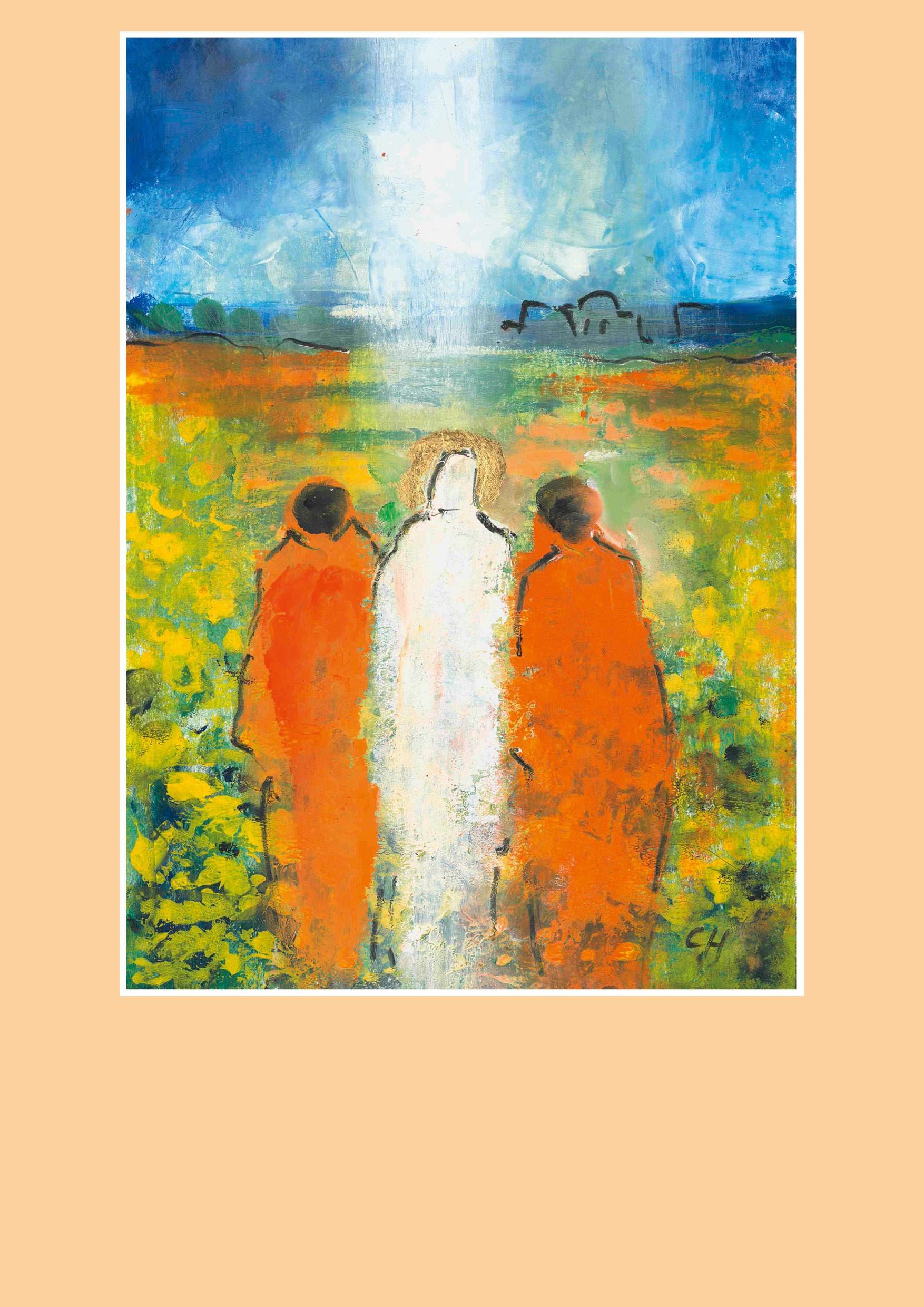 Pfarrbriefmantel - Gemeinsam auf dem Weg