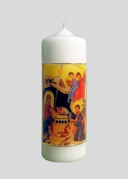 Kerze - Die Geburt Christi